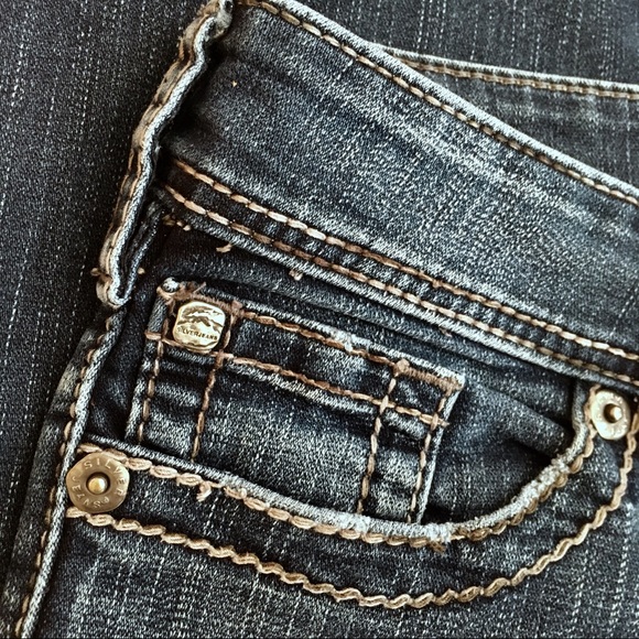 Silver Jeans Suki Surplus Bootcut Pocket Flap 28 - Picture 4 of 7